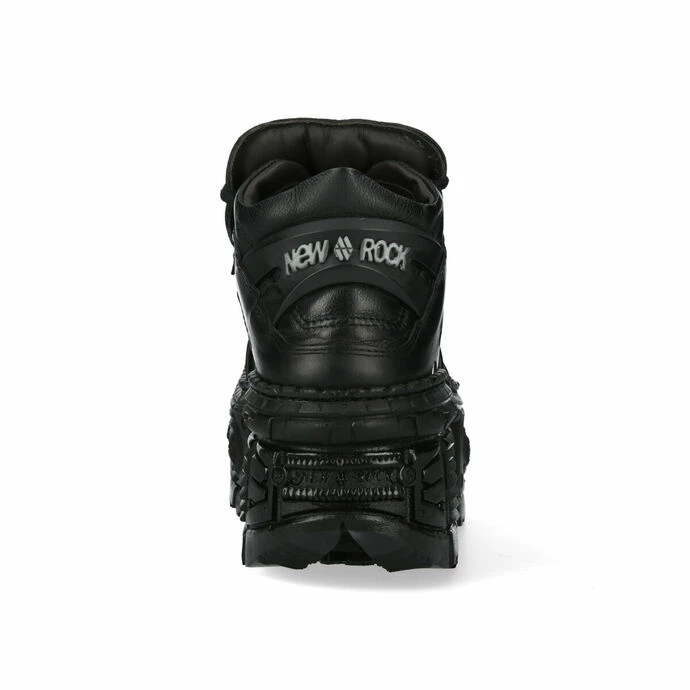 Shoes NEW ROCK - BLACK CRUST, BLACK NAME, TANK - Image 6