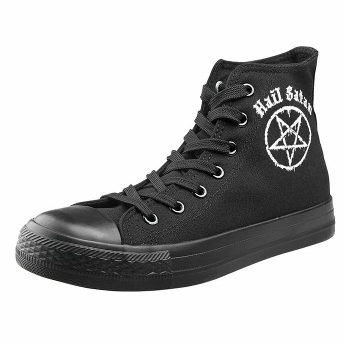 High Sneakers Unisex Hail Satan - AMENOMEN