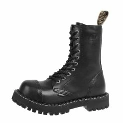 Winter Boots STEEL - 10 Holes - Black