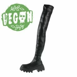 Women's Thigh High Boots ALTERCORE - Calla - Black