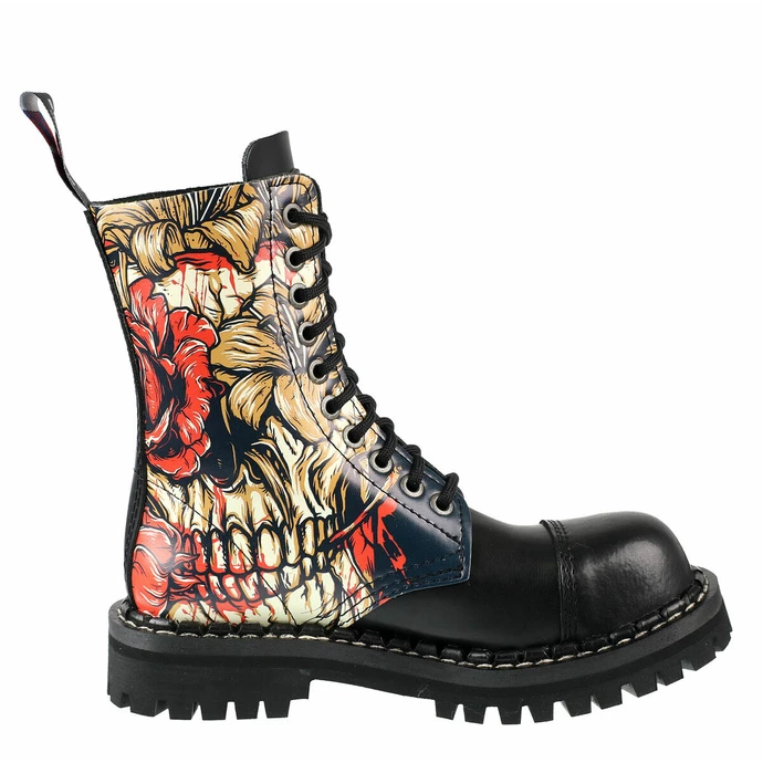 Boots STEADY´S - 10 Eyelet - Skull - Image 4