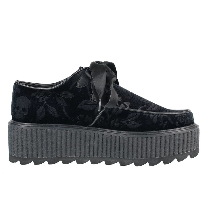 Women's Boots KILLSTAR - Vampires Kiss Creepers - BLACK - Image 3