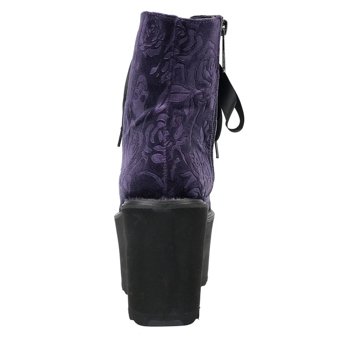 Women's Boots KILLSTAR - Vampires Kiss Platform - PLUM - Image 6