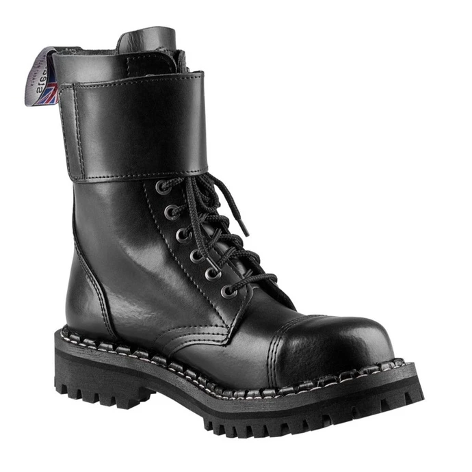 Boots STEADY´S - 10 Eyelet - Black - Image 4