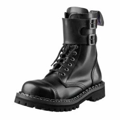 Boots STEADY´S - 10 Eyelet - Black
