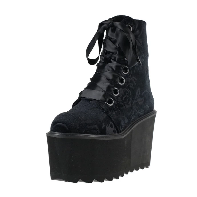Women's Boots KILLSTAR - Vampires Kiss Platform - BLACK - Image 4