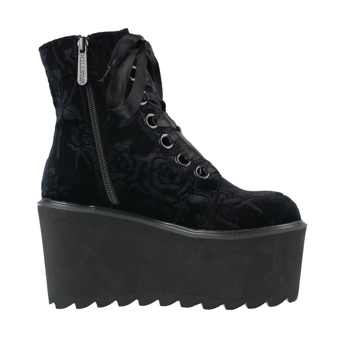 Women's Boots KILLSTAR - Vampires Kiss Platform - BLACK - Image 5