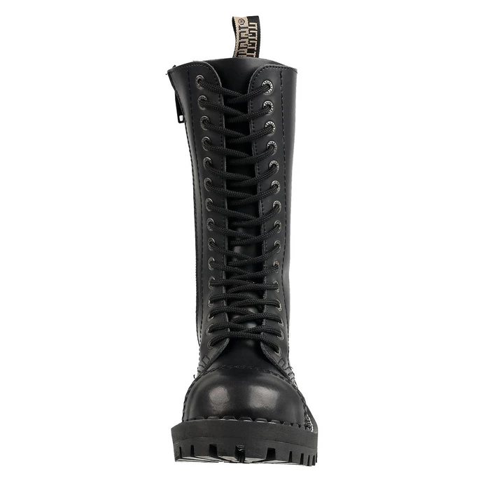 Leather Boots Unisex - STEEL - Image 2